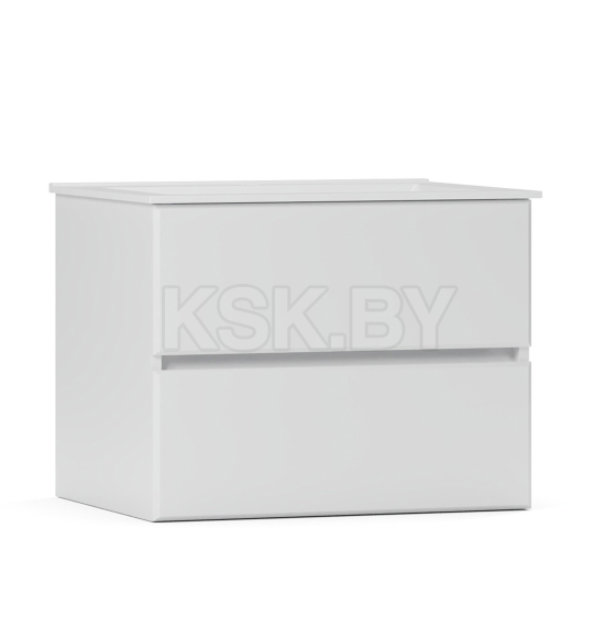 Тумба под умывальник Belux Тоскана НП 70-02 Белый глянцевый 