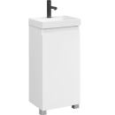 Тумба под умывальник Belux Бостон Н 40 Белый глянцевый