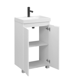 Тумба под умывальник Belux Бостон Н 50 Белый глянцевый