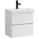 Тумба под умывальник Belux Бостон НП 50-02 Белый глянцевый