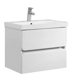 Тумба под умывальник Belux Бостон НП 60-02 Белый глянцевый