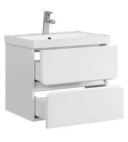 Тумба под умывальник Belux Бостон НП 60-02 Белый глянцевый