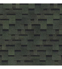 Гибкая черепица ШИНГЛАС Оптима Аккорд Зеленый (уп. 3,0м2)