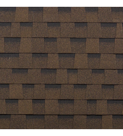 Гибкая черепица ШИНГЛАС КАНТРИ Коричневый (уп. 2,6м2) 