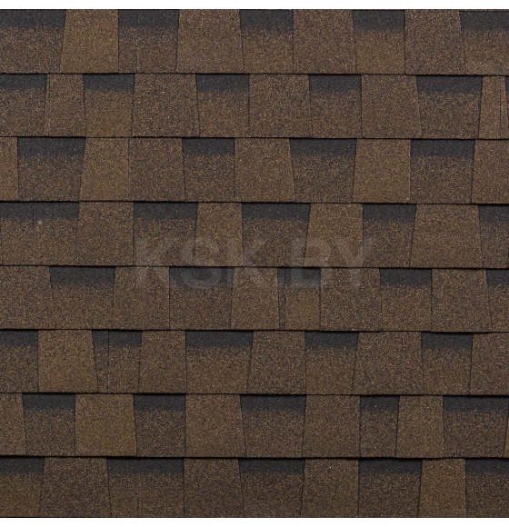 Гибкая черепица ШИНГЛАС КАНТРИ Коричневый (уп. 2,6м2) 