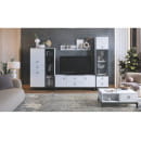 Полка навесная 900 (белый снег) Гостиная "Шарлиз" (630-0418-05) 