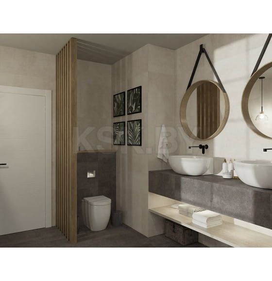 Керамогранит RONDA мат. рект.светло-серый 600х600x8 мм, сорт 1