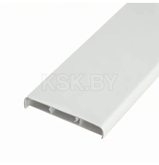 Наличник ПВХ 70х2200мм "Идеал Деконика" Белый глянцевый (001-G) 