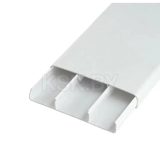 Наличник ПВХ 70х2200мм "Идеал Деконика" Белый глянцевый (001-G) 