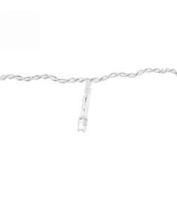 Гирлянда для дома "БАХРОМА" белый холодный, 3м 120 ламп LED прозрачный провод IP20