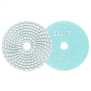 Алмазный гибкий шлифовальный круг DLT №1, #400, 100мм. (1164) 