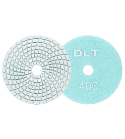 Алмазный гибкий шлифовальный круг DLT №1, #400, 100мм.