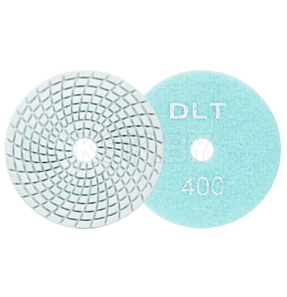 Алмазный гибкий шлифовальный круг DLT №1, #400, 100мм. (1164) 