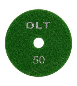 Алмазный гибкий шлифовальный круг DLT №1, #50, 100мм.