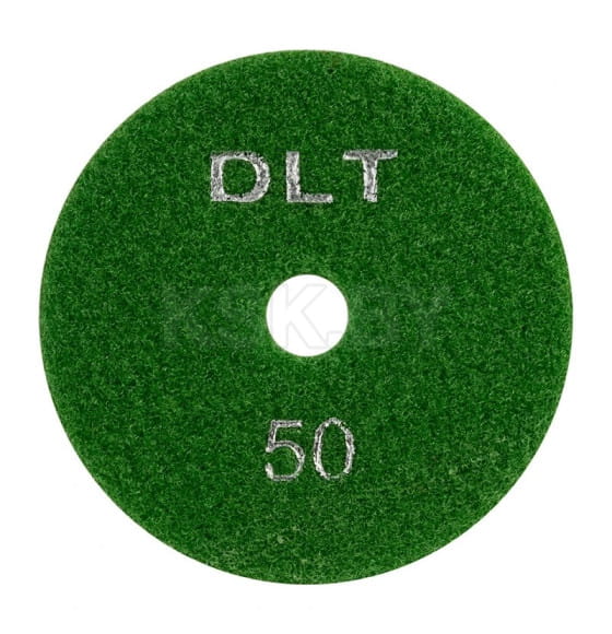 Алмазный гибкий шлифовальный круг DLT №1, #50, 100мм. (0644) 