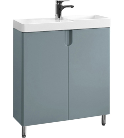 Тумба под умывальник Belux Даллас Н 70 Ematite матовый