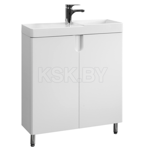 Тумба под умывальник Belux Даллас Н 70 Белый глянцевый