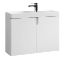 Тумба под умывальник Belux Даллас НП 80 Белый глянцевый