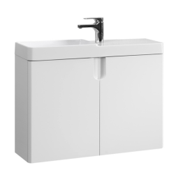 Тумба под умывальник Belux Даллас НП 80 Белый глянцевый