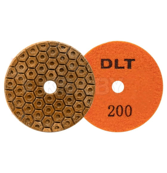 Алмазный гибкий шлифовальный круг DLT №10, #200, 100мм. (1185) 