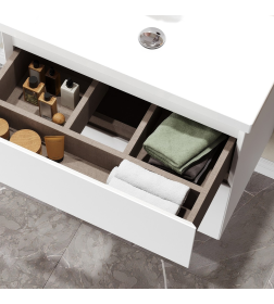 Тумба под умывальник Belux Киото Н 70-02 Белый глянцевый 