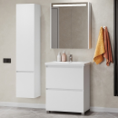 Тумба под умывальник Belux Киото Н 60-02 Белый глянцевый 