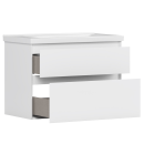 Тумба под умывальник Belux Киото НП 100-02 Белый глянцевый 