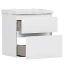 Тумба под умывальник Belux Киото НП 60-02 Белый глянцевый 