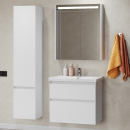 Тумба под умывальник Belux Киото НП 80-02 Белый глянцевый 