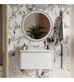 Тумба под умывальник Belux Челси НП 75-01 Белый матовый