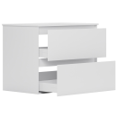 Тумба под умывальник Belux LUNA НП 100-02 Белый матовый