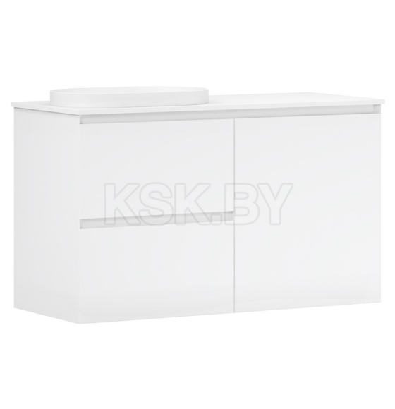 Тумба под умывальник Belux LUNA НП 120-03 К, Белый матовый