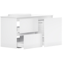 Тумба под умывальник Belux LUNA НП 120-03 К, Белый матовый