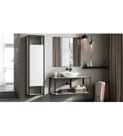 Тумба под умывальник Belux Аляска НП 100 Белый глянцевый