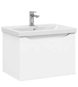 Тумба под умывальник Belux Берген НП 60-01 Белый глянцевый