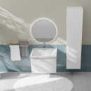 Тумба под умывальник Belux Берген НП 60-01 Белый глянцевый