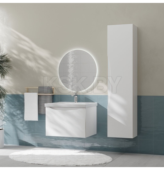 Тумба под умывальник Belux Берген НП 60-01 Белый глянцевый