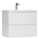 Тумба под умывальник Belux Ганновер НП 70-02 Белый глянцевый