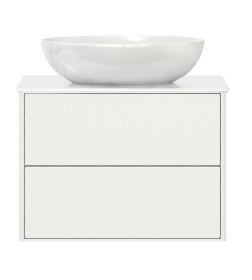 Тумба под умывальник Belux Джаз НП 70-02 Белый глянцевый