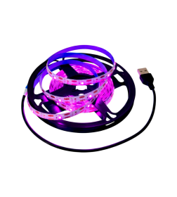 Лента светодиодная для выращивания растений 5V IP65 с USB подключением 3м DzivaTek