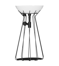 Тумба под умывальник Belux Изольда Дубай-480 Чёрный матовый