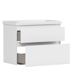 Тумба под умывальник Belux Киото НП 80-02 Белый глянцевый 