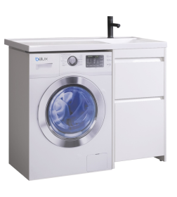 Тумба под умывальник Belux Ока Н 44-02 Белый глянцевый (1)