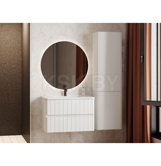 Тумба под умывальник Belux Осло НП 80-02 Белый матовый