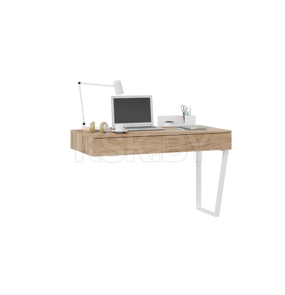 Стол письменный (с ящиками) Белый/Яблоня Беллуно Порто ТД-393.15.02 (247066) 