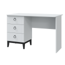 Стол письменный (белое сияние/белый снег) Спальный гарнитур "Шарлиз" (639-0829-05) 