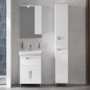 Тумба под умывальник Belux Мадейра Н 55-01, Белый глянцевый