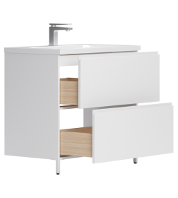 Тумба под умывальник Belux Минск Н 90-02, Белый глянцевый