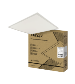 Панель светодиодная ультратонкая ДВО-SLIM 3665 36Вт 6500К без ЭПРА IP40 595х595х8,5мм NEOX