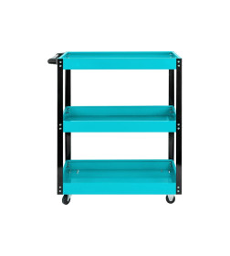 Тележка инструментальная металлическая 3-х полочная ILOforce